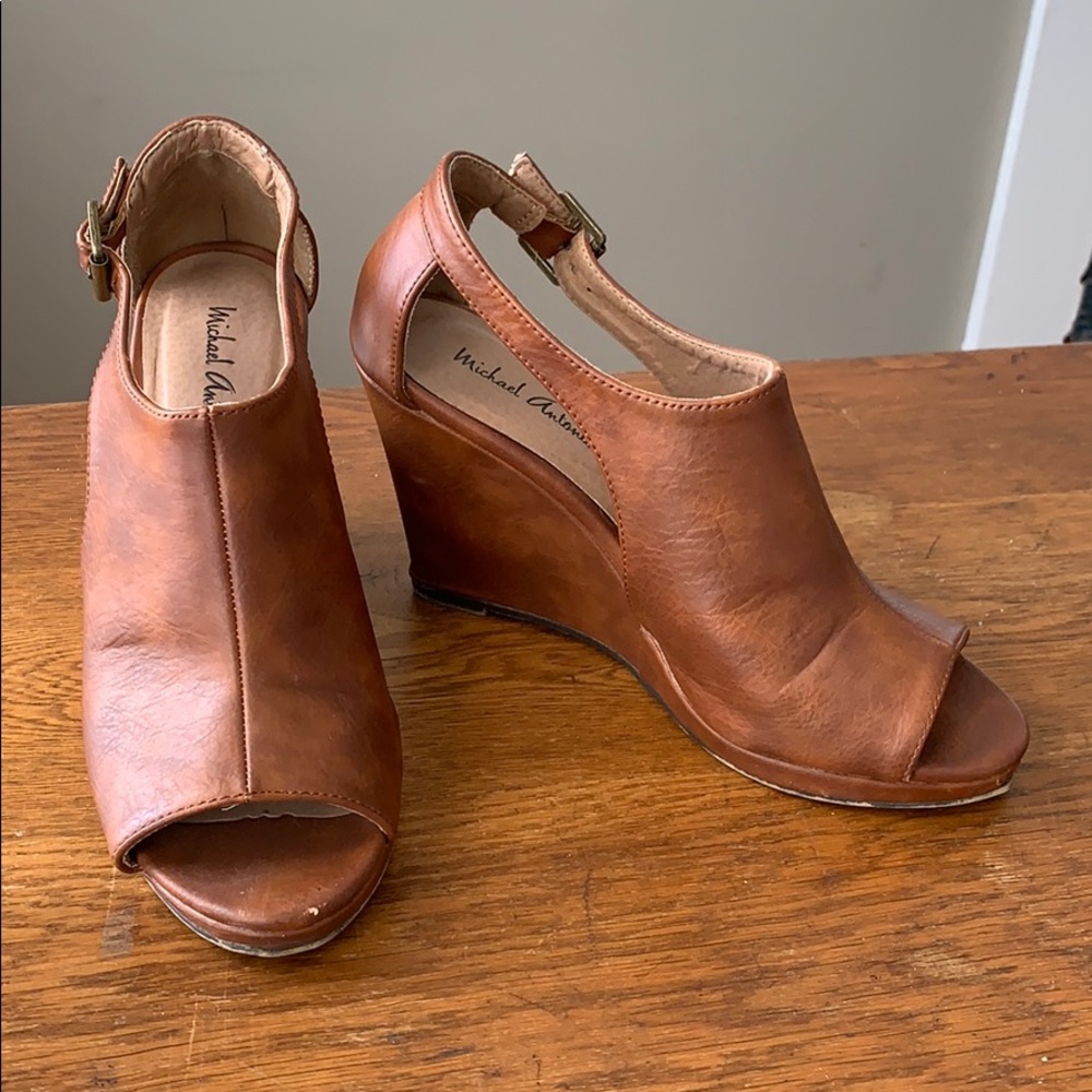 Wedge Open Toe Shoe